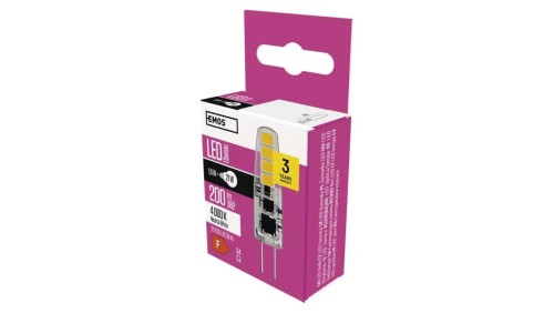 Żarówka LED Classic JC G4 1,9W (21W) 200lm neutralna biel ZQ8621