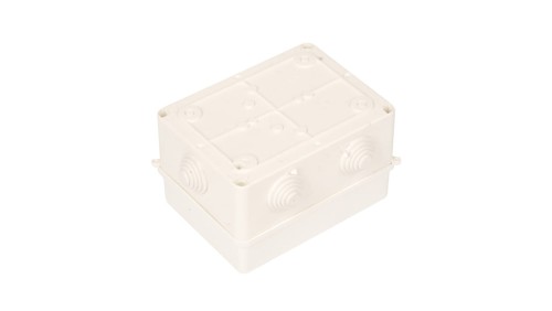 Puszka hermetyczna n/t PK-6 158x118x95mm z zaciskiem 4x16mm2 IP55 biała 0228-00