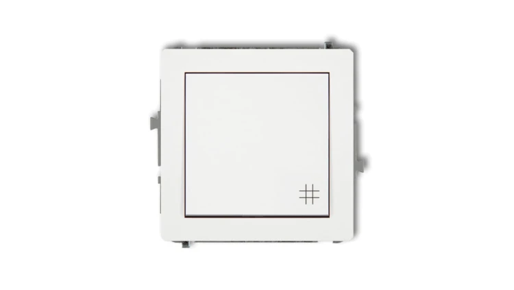DECO Łącznik krzyżowy biały DWP-6