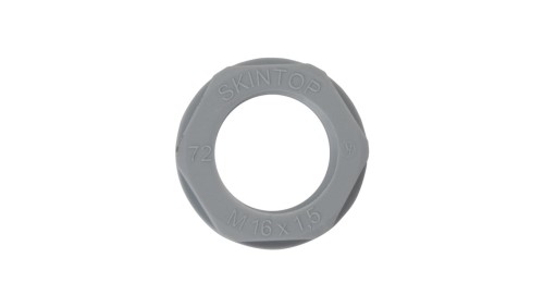 Nakrętka poliamidowa M16 SKINTOP GMP-GL-M 16x1,5 ciemnoszara 53119010 /100szt./