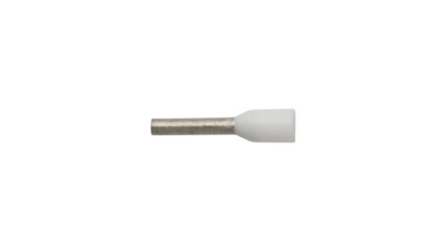 Końcówka tulejkowa izolowana HI 0,75/8 biała E08KH-02010102201 /500szt./