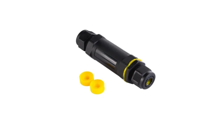 Mufa kablowa skręcana 5x2,5 długa IP68 MKI-5B-D