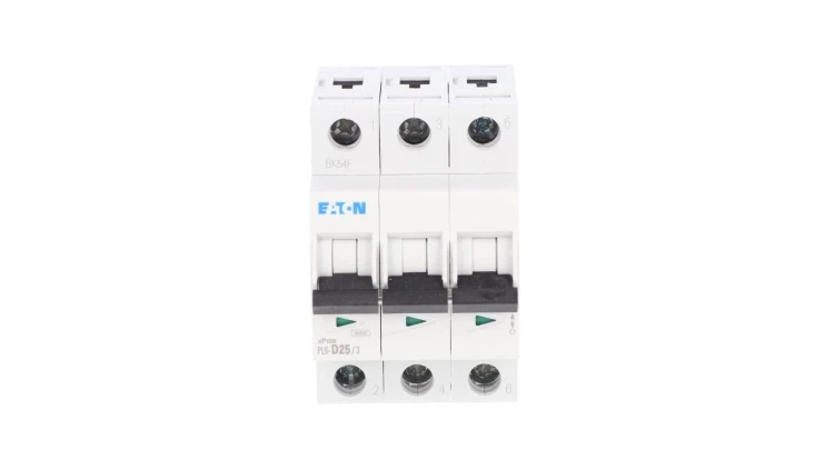 Wyłącznik nadprądowy 3P D 25A 6kA AC PL6-D25/3 286615