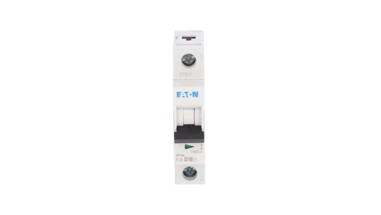 Wyłącznik nadprądowy 1P D 10A 6kA AC PL6-D10/1 286543