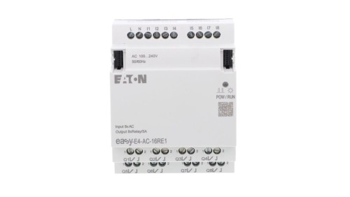 Rozszerzenie wejścia/wyjścia easyE4 230VAC/DC 8DI 8DO-R EASY-E4-AC-16RE1 197222