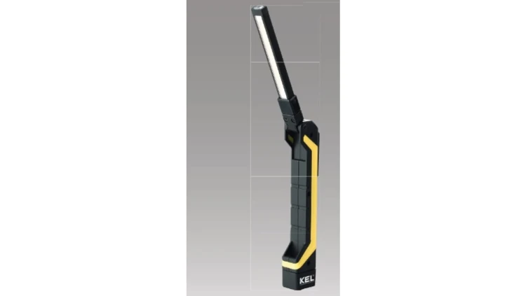 Latarka warsztatowa LED COB 2W+1W 180lm 3xAAA z hakiem, magnesem LW-1B