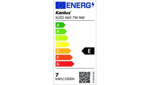 Żarówka LED E27 XLED A60 7W-NW 810lm 4000K barwa neutralna 29602