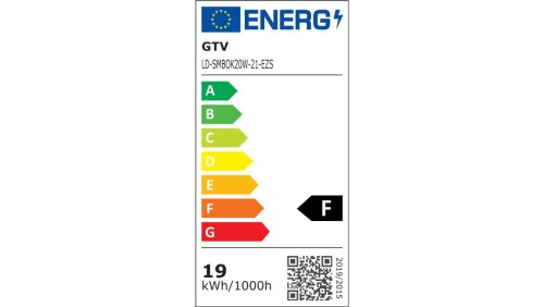 Oprawa LED SAMBA, 20W, 1600lm, AC175-250V, 50/60 Hz, PF0,9, RA80, IP40, 120, 4000K, okrągła, 2w1