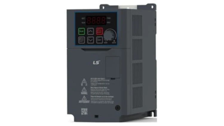 Przemiennik częstotliwości LSIS serii G100 0,75 kW 3x400V AC filtr EMC C3 klawiatura LED LV0008G100-4EOFN