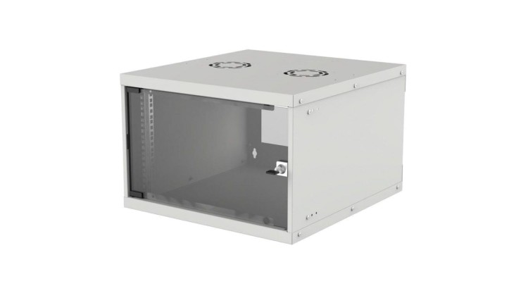 Szafka wisząca 6U 540X400 Rack 19 Basic Flatpack Szara 714150