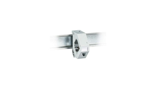 Uchwyt adapter na szynę DIN na moduł Keystone, 1 port