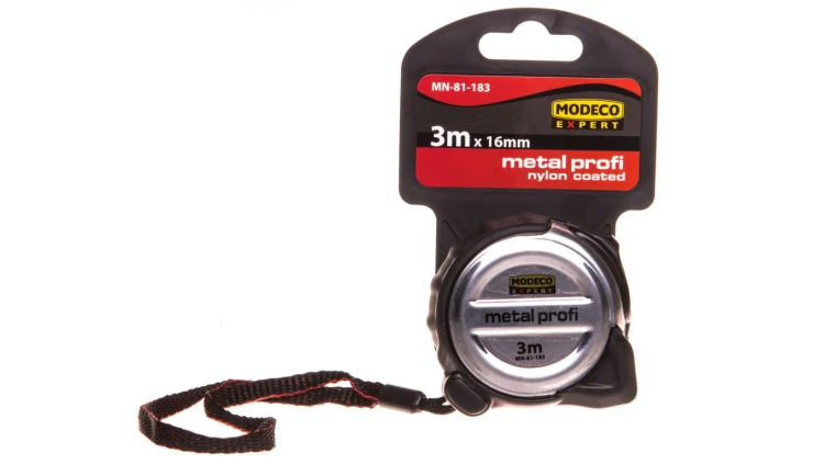 Miara zwijana 3 m x 16 mm Metal Profi Modeco Expert MN-81-183 /1 szt./