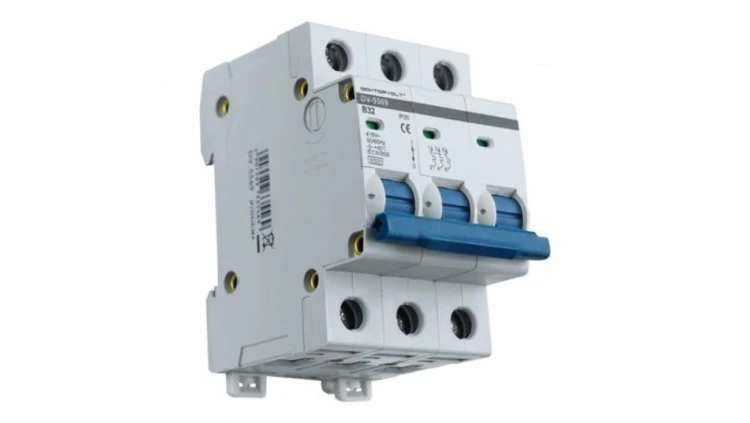 Wyłącznik nadprądowy 3P B 32A 6kA AC 5569