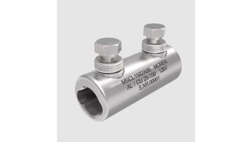 Złączka śrubowa MSCL150 Al/Cu 25-150mm² 12kV 2xśruba aluminiowa zrywalna MSCL1502A00