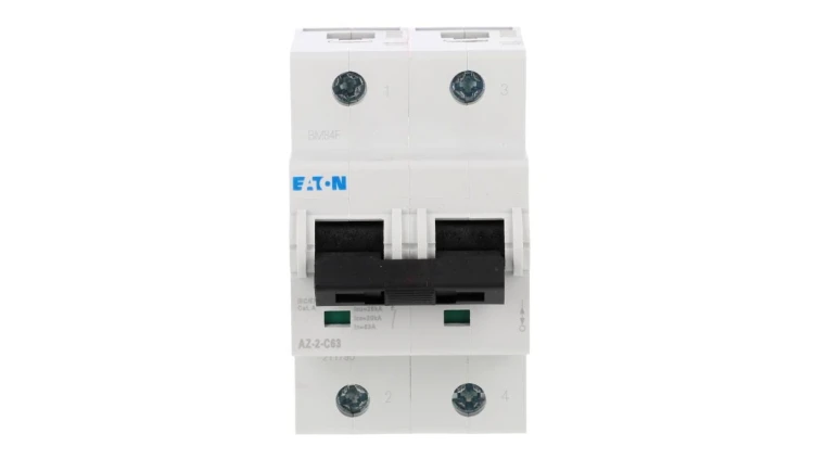 Wyłącznik nadprądowy 2P C 63A 25kA AC AZ-2-C63 211795