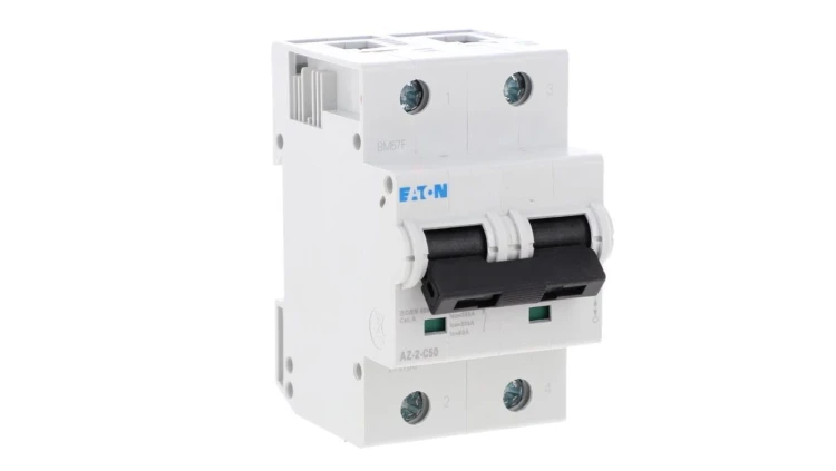Wyłącznik nadprądowy 2P C 50A 25kA AC AZ-2-C50 211790