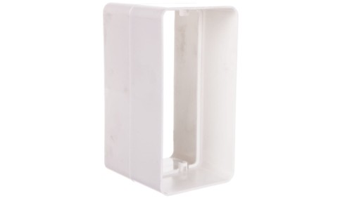 Łącznik kanałów płaskich PS 110x55mm biały 020
