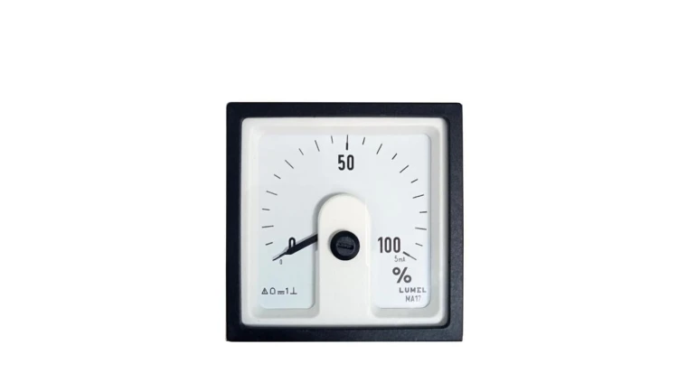 Amperomierz analogowy 72x72 N:IP52 A202:zakr.pom.1,5A MA17