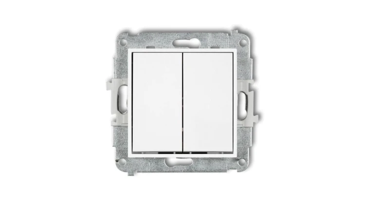 ICON Mechanizm łącznika świecznikowego biały IWP-2