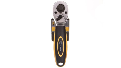 Grzechotka krótka podwójna 1/2 cala x 3/8 cala 135mm 72 zęby prosta 38d543