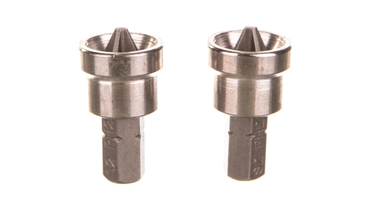 Końcówki wkrętakowe PH2 x 25 mm, 2 szt. /6kpl./