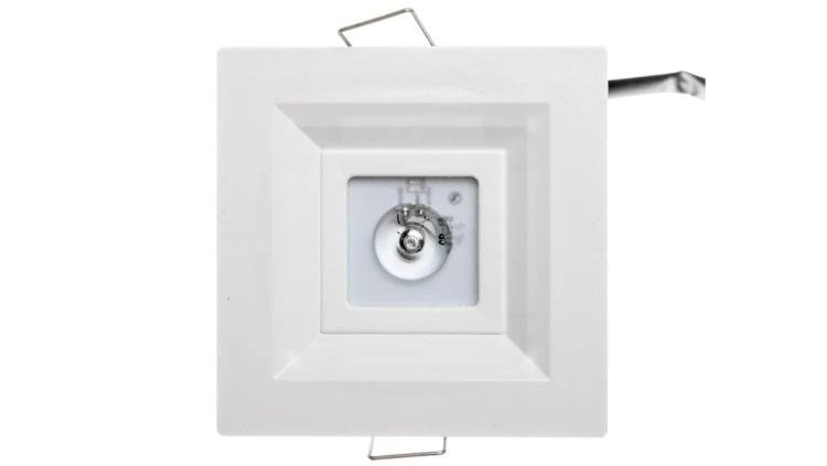 Oprawa awaryjna LOVATO P ECO LED 3W 315lm opt. otwarta 1h jednozadaniowa biała LVPO/3W/E/1/SE/X/WH