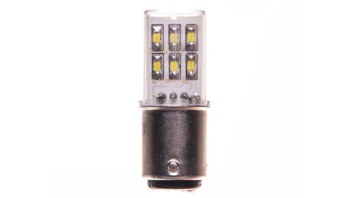 Żarówka LED BA15d 24V AC/DC biała 8LT7ALLB8