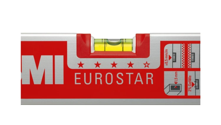 Poziomica aluminiowa 60cm BMI EUROSTAR 60