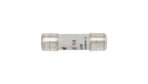 Wkładka bezpiecznikowa cylindryczna 10x38mm 1A gL 500V HPC 013301