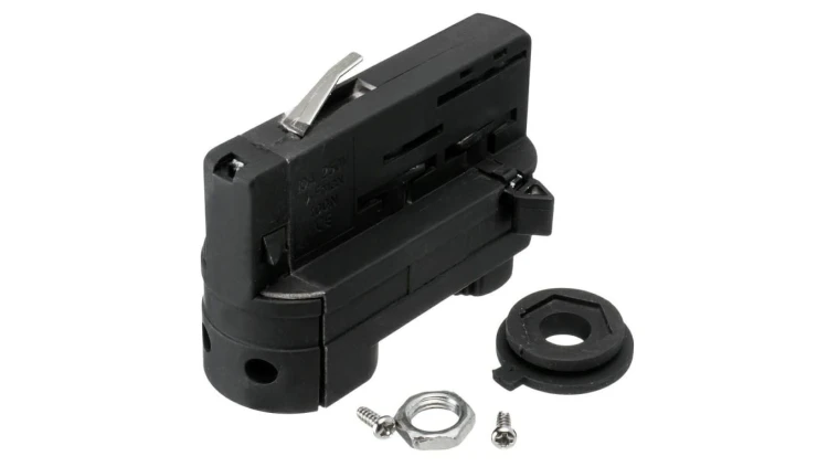 Adapter lampa-szyna LUXSYSTEM-3F black czarny CreeLamp oświetlenie szynowe