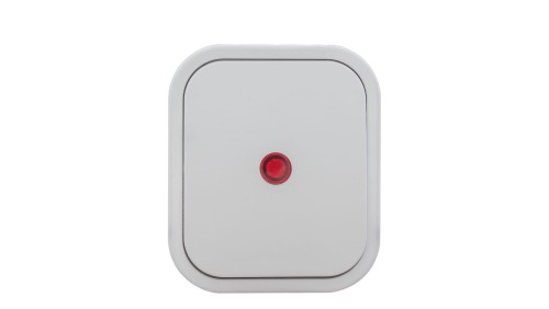 B2 Łącznik natynkowy 10A 250V 1-biegunowy IP54 podświetlany biały 00060278