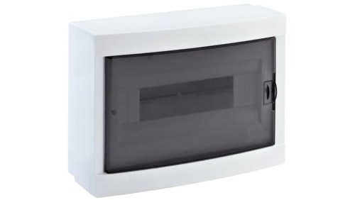 Rozdzielnica modułowa 1x12 natynkowa IP40 biała