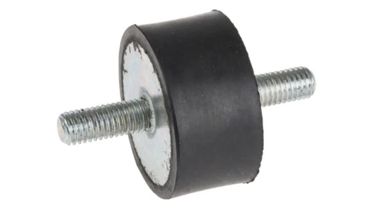 Mocowanie antywstrząsowe, M8, Ø 40mm, materiał: Guma naturalna 50Shore A, RS PRO