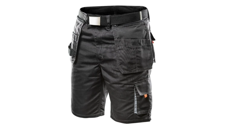 Krótkie spodenki HD, pasek parciany, odpinane kieszenie, rozmiar S/48 81-270-S