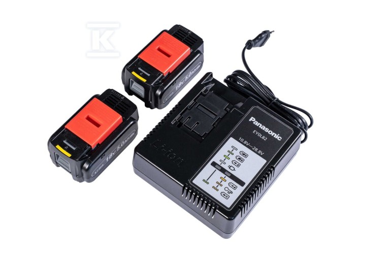 Panasonic EY1DD2J18A2KTL32 Akumulatory z ładowarką/zasilaczem