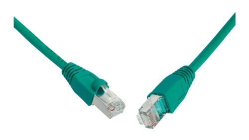 Patchcord CAT6 SFTP PVC 10m zielony snag-proof C6-315GR-10MB