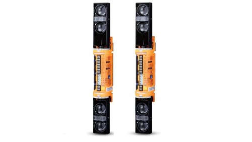 4-wiązkowa bariera podczerwieni montażu w kolumnie, kpl. zasięg 100m Smart Line , 4 kanały – Professional, zasilanie bateryjne