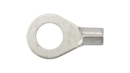 Końcówka oczkowa nieizolowana 10mm2/M10 cynowana KB10F10 (100szt.)