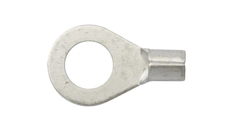 Końcówka oczkowa nieizolowana 10mm2/M10 cynowana KB10F10 (100szt.)