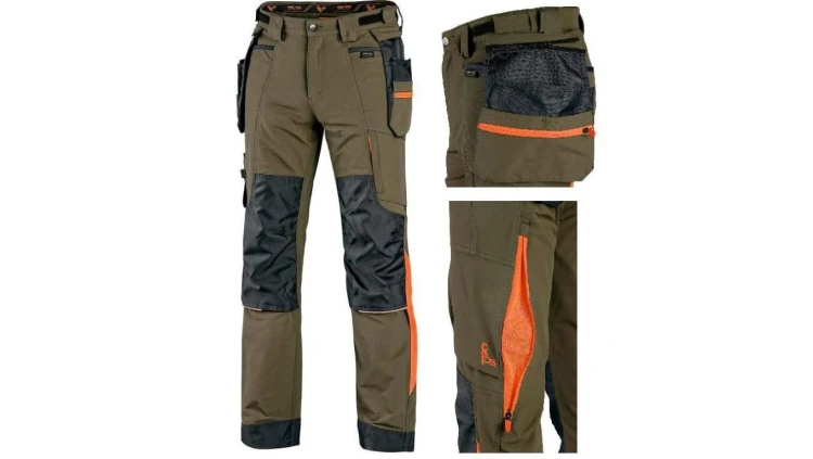 SPODNIE CXS DO PASA NAOS ZIELONO-POMARAŃCZOWE ROZMIAR 52