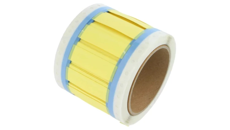 Oznaczniki termokurczliwe 50mm żółty Wsp.kurczliwości 3 1 5294130001