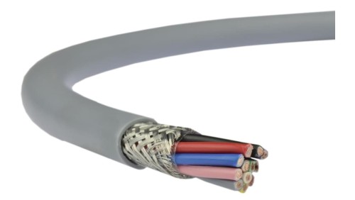 Przewód sterowniczy w ekranie LIYCY 300/300V 12x0,25 szary linka Technokabel /200m/