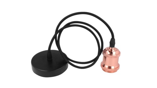 *LED line Oprawa zwieszana 1xE27 aluminium różowe złoto