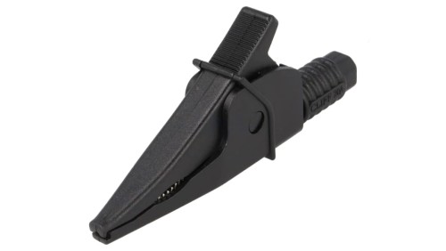 Zacisk krokodylkowy 20A czarny 1kV FCR79900B