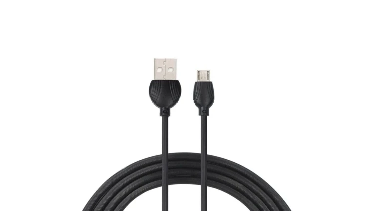 Kabel micro USB czarny 1m VA0015 VAYOX