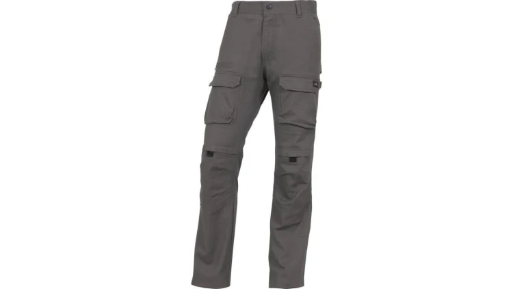 Spodnie mach originals z bawełny (97) i elastanu (3) 290 g/m? kolor szary rozmiar S CORP MOPANGRPT