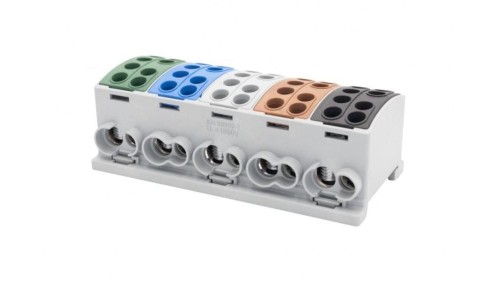 F-ELEKTRO Zacisk HLK 5x125A-2 (1x35,1x25/1x35,1x25)(3L+N+PE) F2.0388