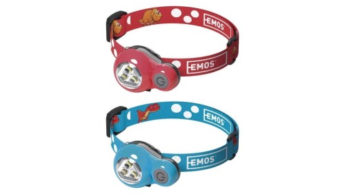 Latarka czołowa Dino 3× LED 2× CR2032, /8szt./ display box EMOS P3540
