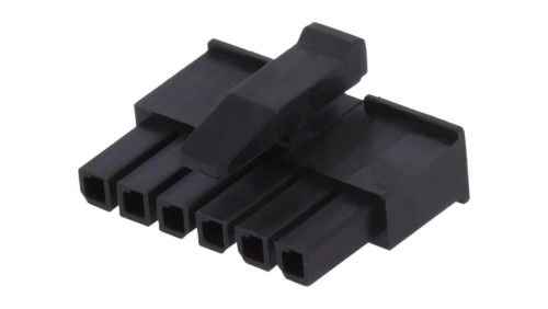 Wtyk przewód-przewód żeńskie Micro MATE-N-LOK 3mm 6-PIN 250V 1445022-6