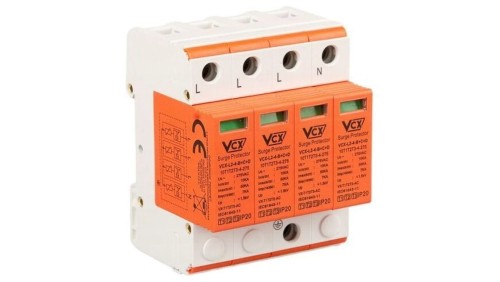 Ogranicznik przepięć Typ T1+T2+T3 4P 7kA VCX BCD4P